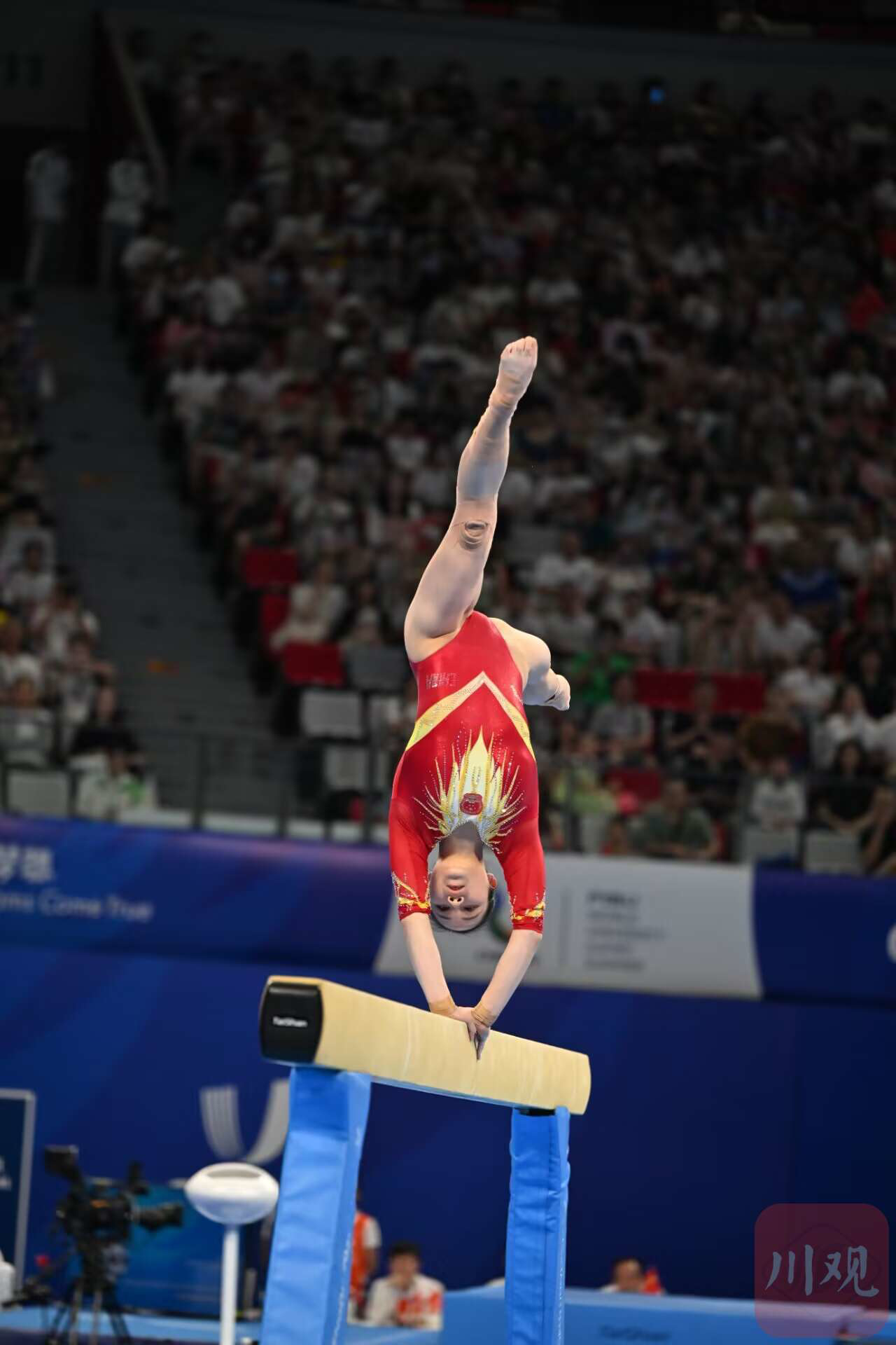 平衡木选手逆势夺冠